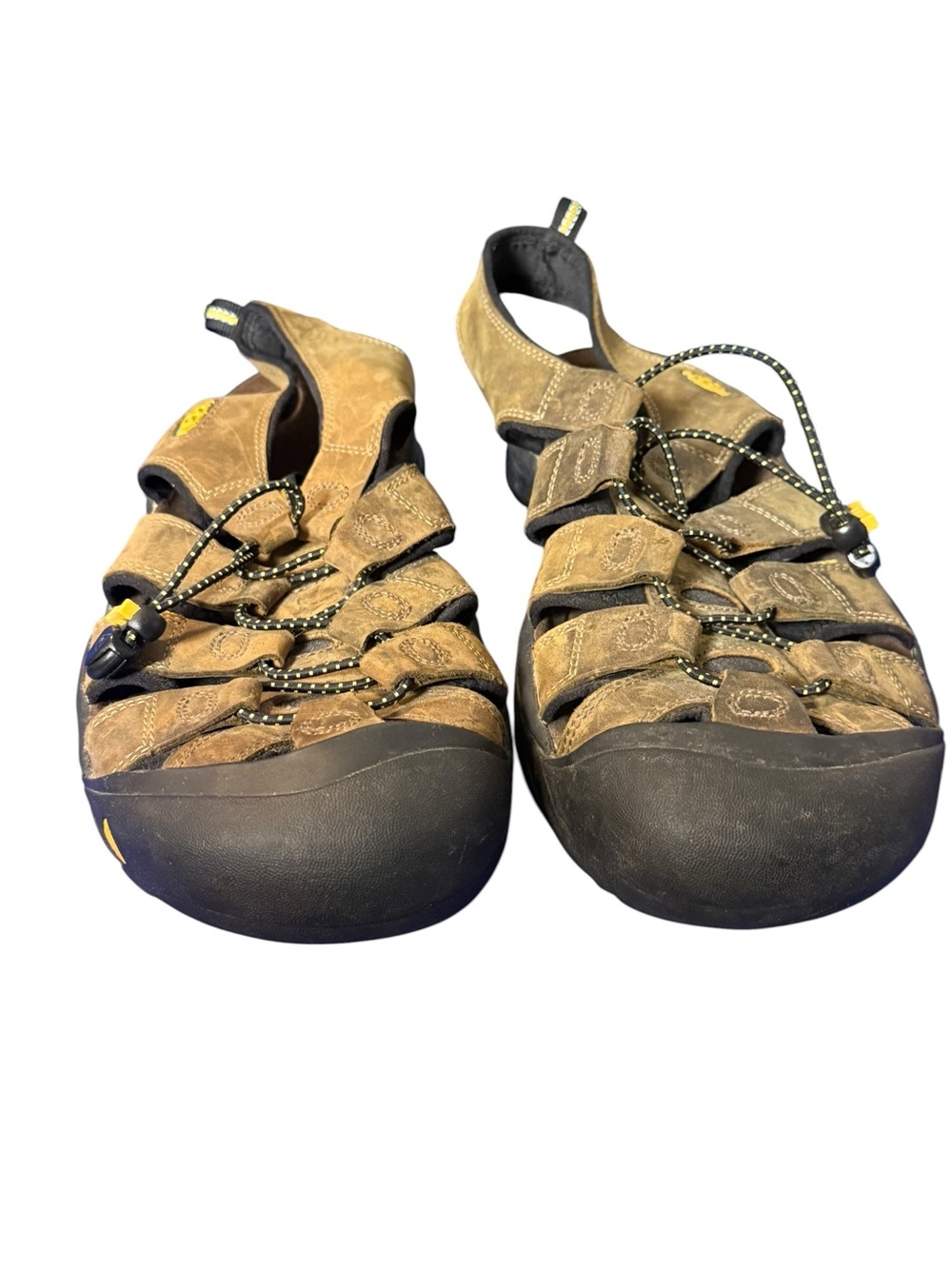 KEEN Newport Leather Bison Hiking Evergreen Sandals Men’s Size 13